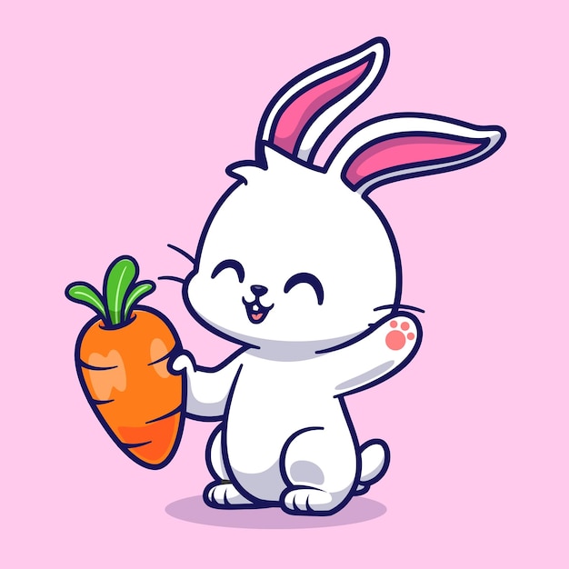 Bunny with carrot